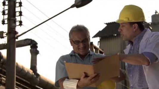 O engenheiro da Shell em 