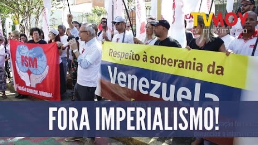 ATO EM SOLIDARIEDADE AOS VENEZUELANOS