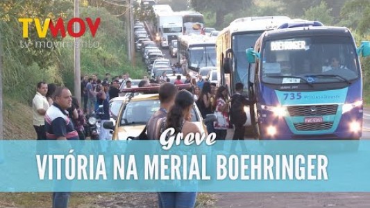 GREVE VITORIOSA NA MERIAL BOEHRINGER!