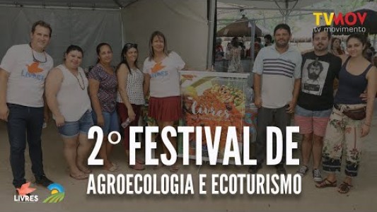 LIVRES no 2º Festival de Agroecologia e Ecoturismo do Leste Paulista