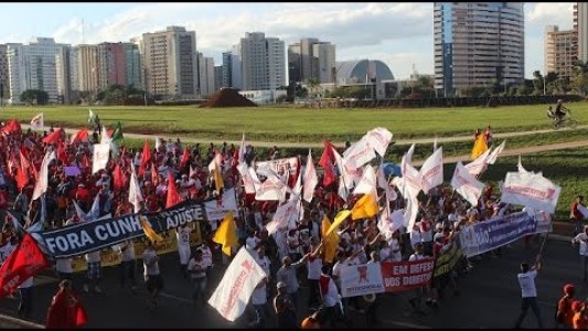 Ato 31 de março 2016 contra o Golpe e pela Democracia- Brasília