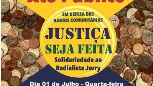 Ato em Defesa das Rádios Comunitárias- 1º de julho em Campinas